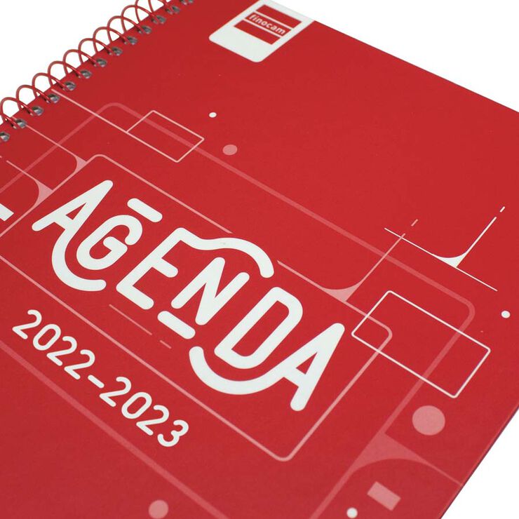 Agenda 22-23 Finocam Semana Cool Rojo 8º ES