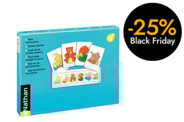 Joc de cartes Nathan Família de paraules