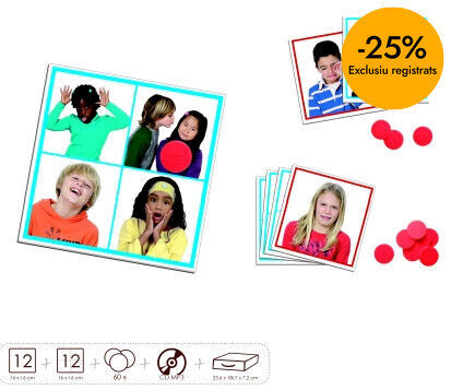 Juego de asociaci&oacute;n Akros Las emociones