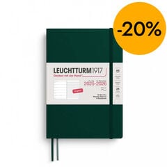 Agenda 18 meses Leuchtturm A5 sem/vista 2026 Monte