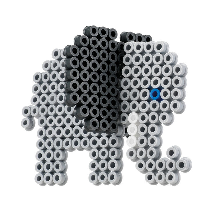 Midi Mosaico Circo 2000 peces Hama