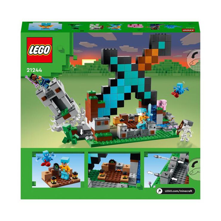 María La playa Maligno LEGO® Minecraft La Fortificación-Espada 21244 - Abacus Online
