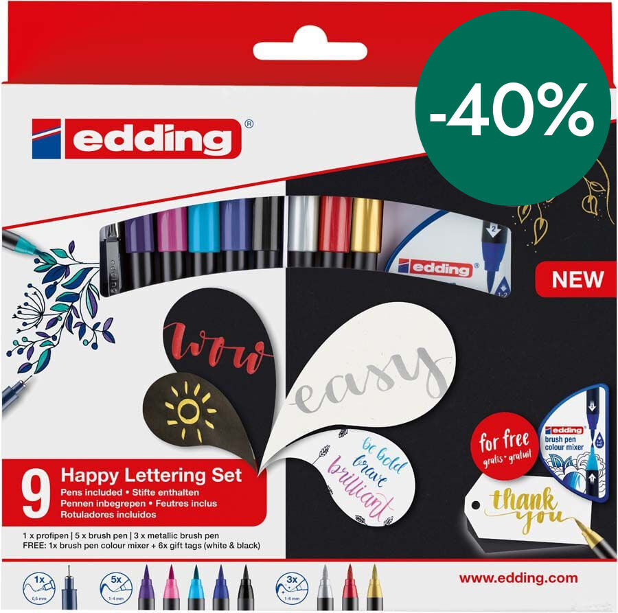 Set Happy Lettering Canson