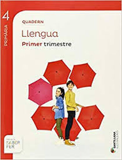 Llengua-quadern 1/15 PRIMÀRIA 4 Santillana Text 9788468092775
