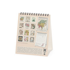 Calendario Legami 12x14,5 Sobremesa Vintage Maps Multiling&uuml;e 2027