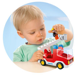 Playmobil 1.2.3 Camión bomberos 6967