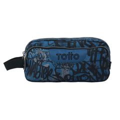 Estuche 3 cremalleras Totto Urban Graph