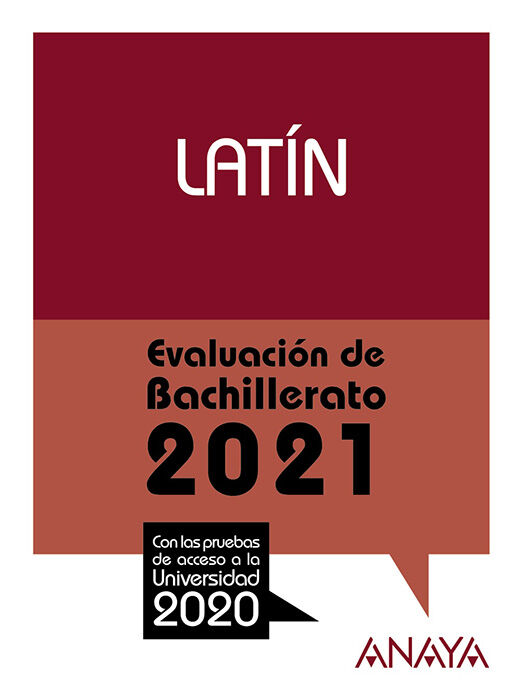 Ane B2 Evaluaci&oacute;n Bach21/Lat&iacute;n