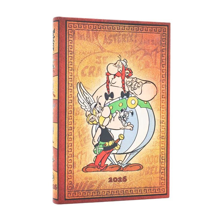 Agenda Paperblanks Astèrix i Obèlix Mini apaïsada setm/vista cas 2026