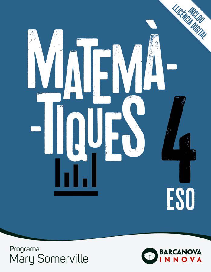 Matem&agrave;tiques 4 ESO +digital Ed. Barcanova