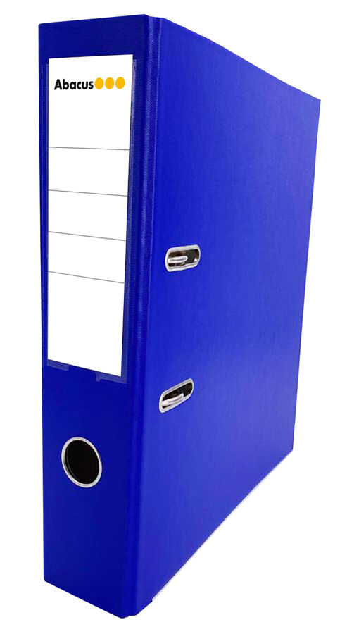 Arxivador palanca Abacus A4 llom ample blau