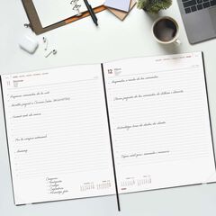 Agenda Finocam Mara Y12 día/pág cat 2026 negro