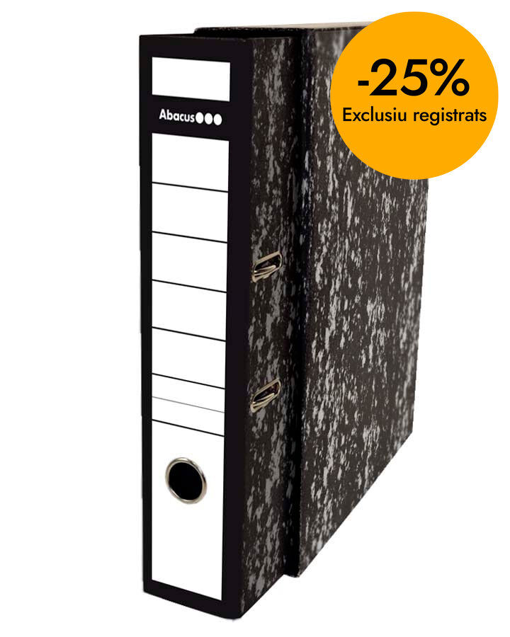 Arxivador Abacus Rado Foli jaspiat + caixa