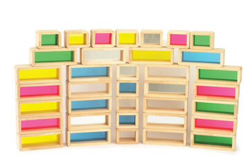 Rainbow Bricks Tickit 36 peces