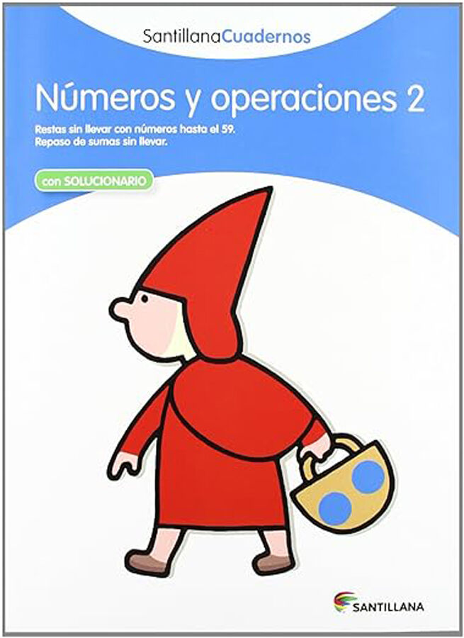 N&uacute;meros y Operaciones 02 Primaria Santillana