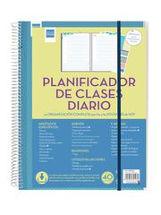 Libreta espiral Finocam Planificador de clases castellano