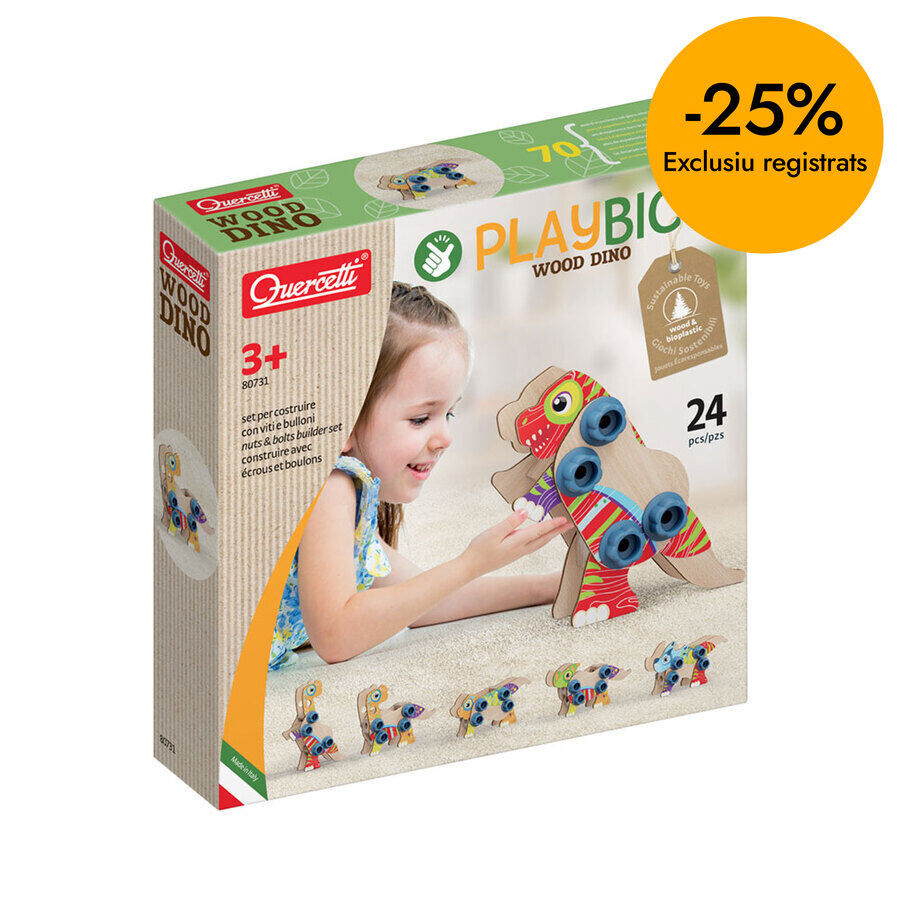 Bio Dinosaurios de madera