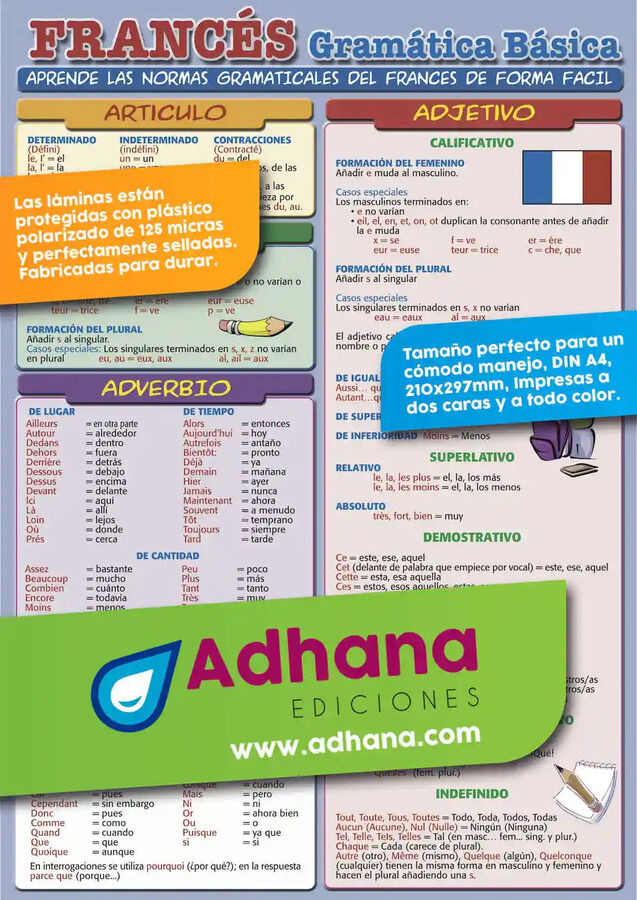 Adha franc&eacute;s b&aacute;sico