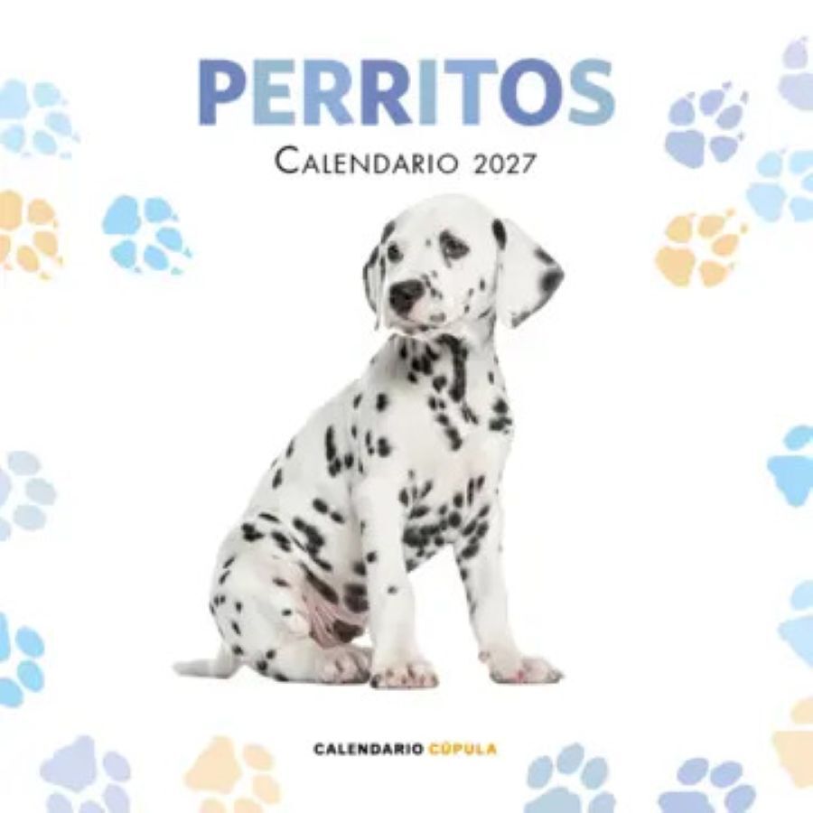 Calendario Pared C&uacute;pula Castellano 2027 Perritos