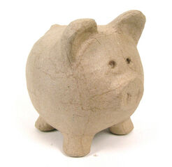 Figura papel maché Décopatch Hucha Cerdito