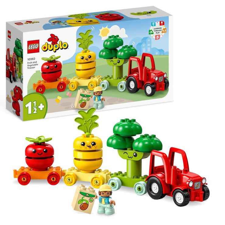 LEGO® DUPLO My First Tractor de Frutas y Verduras 10982 - Abacus Online