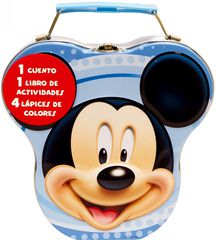 Mickey Mouse. Cajita metálica Mickey Mouse. Cajita metálica