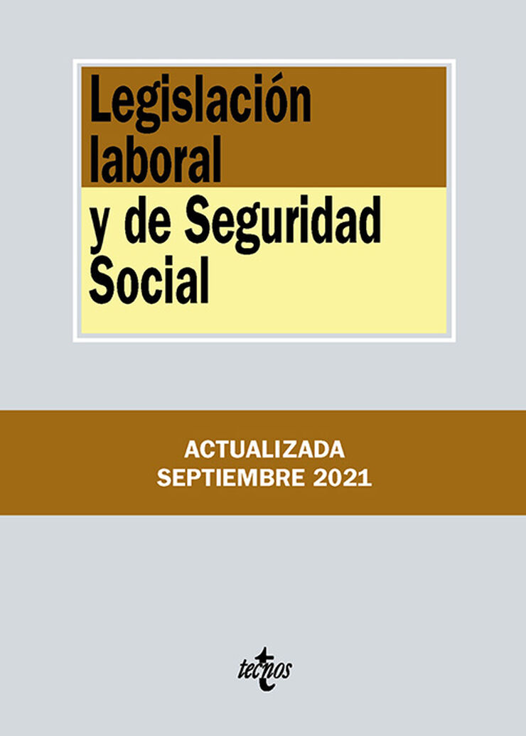 Legislación laboral y de Seguridad Socia