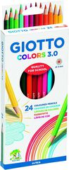 Lápices de colores 3.0 Giotto 24 unidades