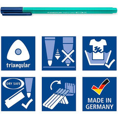 Retoladors Staedtler Triplus Pastel 6 colors