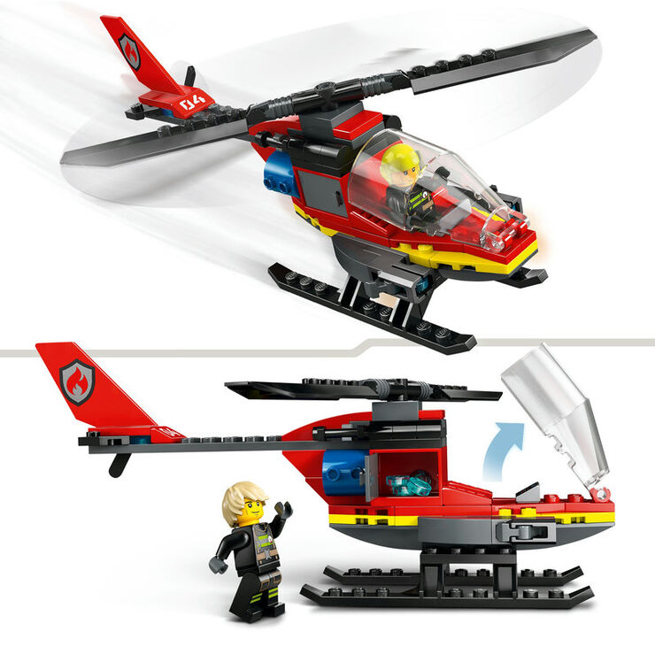 LEGO® City Helicóptero de Rescate de Bomberos 60411