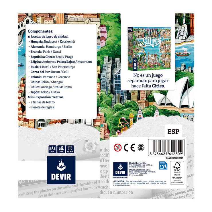 Cities - Expansi&oacute;n