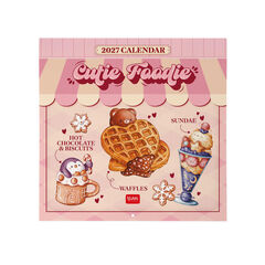 Calendario Legami 30x29 Pared Cutie Foodie Multiling&uuml;e 2027