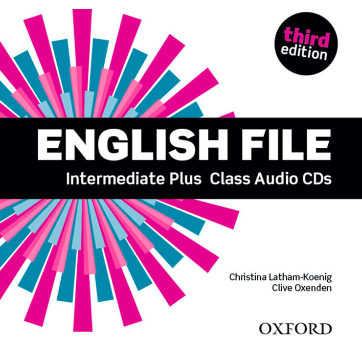 OUP English File INT plus 3E/CD(4) class Oxford audio 9780194558181