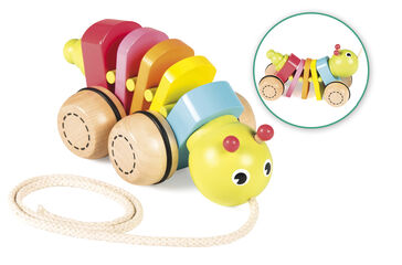 Gusano de arrastre de colores