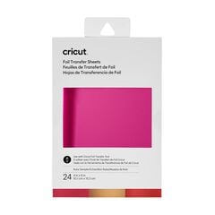 Foil 15x30cm ruby 24 hojas