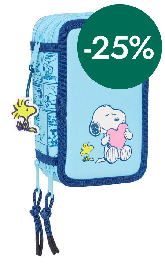 Plumier triple Snoopy