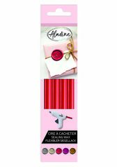 Barras de lacre Aladine rojo 4u