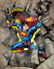 Superman. Caja metálica Superman. Caja metálica