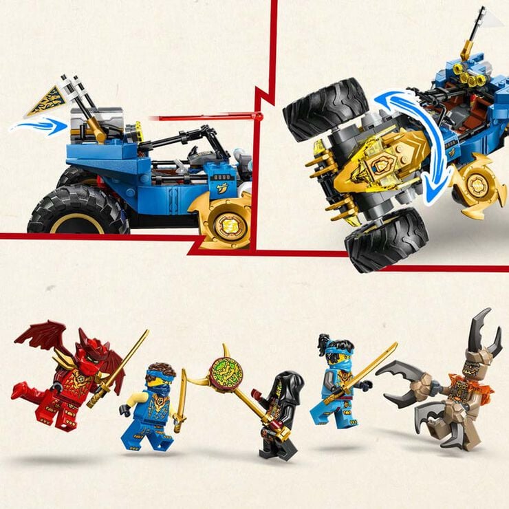 LEGO&reg; Ninjago Cotxe Transformable de Jay 71856