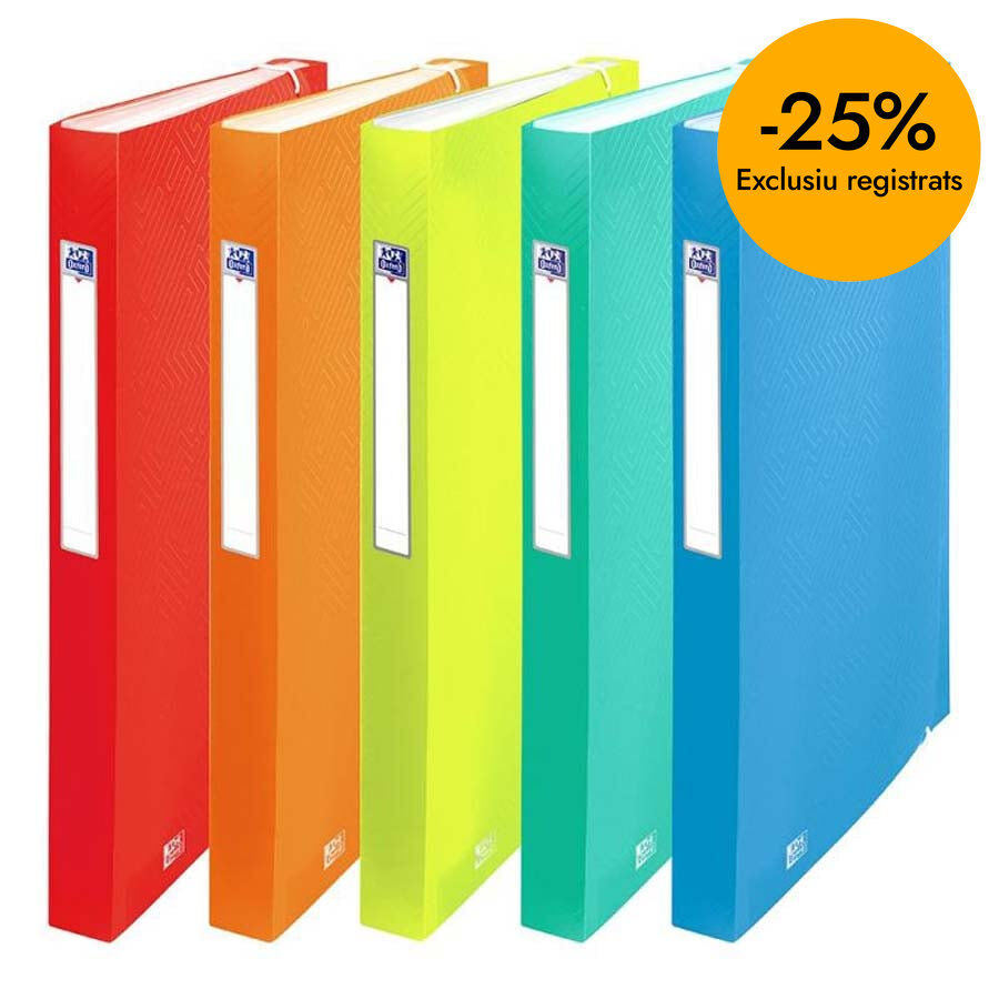 Carpeta clasificadora A4 Oxford urban PP 12 posiciones surtido