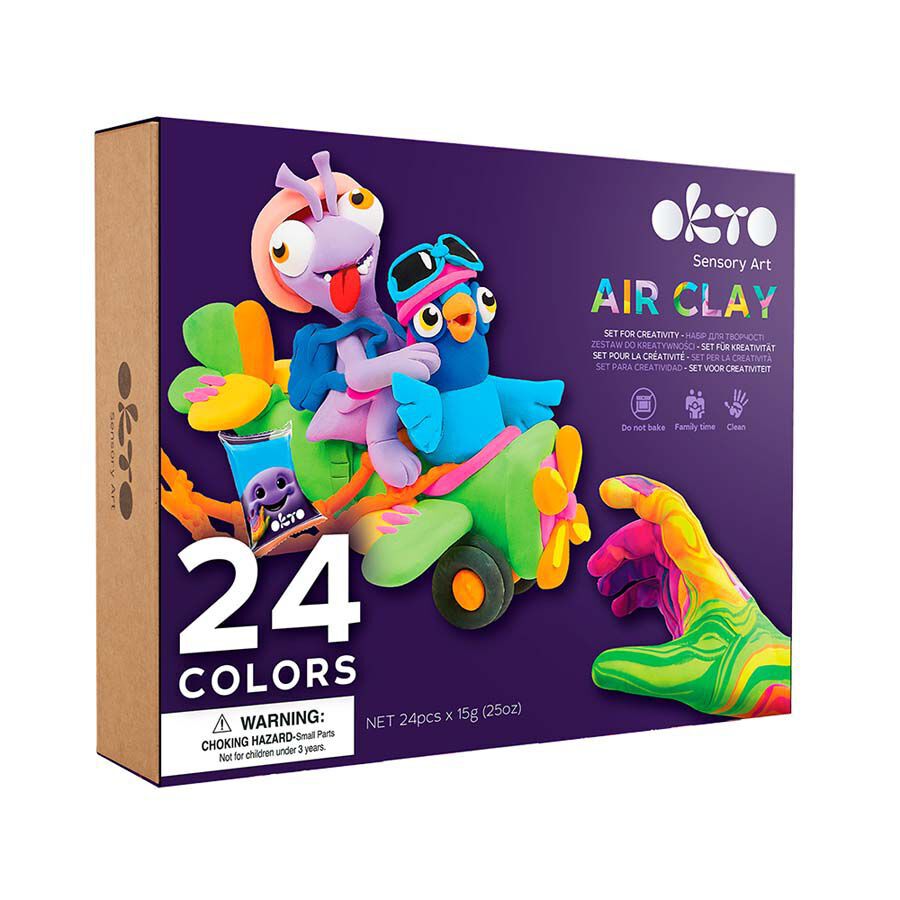 Art sensorial Oktoclay creative set 24 colors