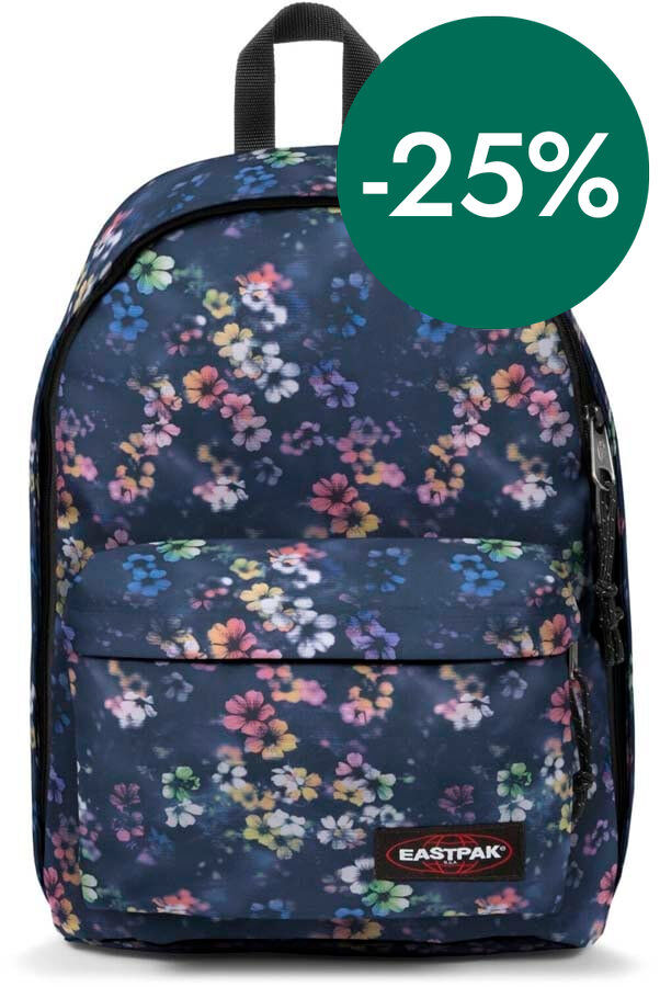 Mochila Eastpak Out Office Flora Fade Navy
