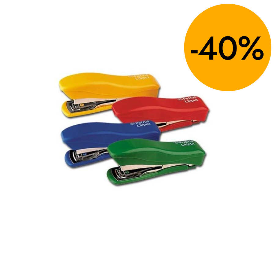 Grapadora Petrus Liliput+grapes colors assortit