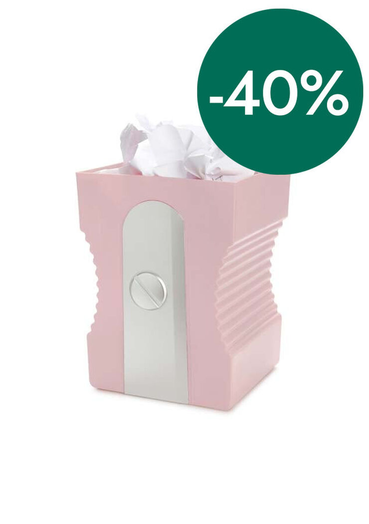 Papelera Sacapuntas rosa