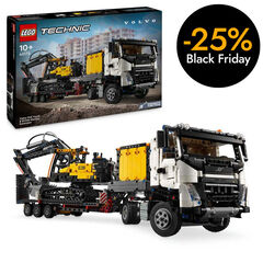 LEGO® Technic Camión FMX y Excavadora Eléctrica EC230 Volvo 42175