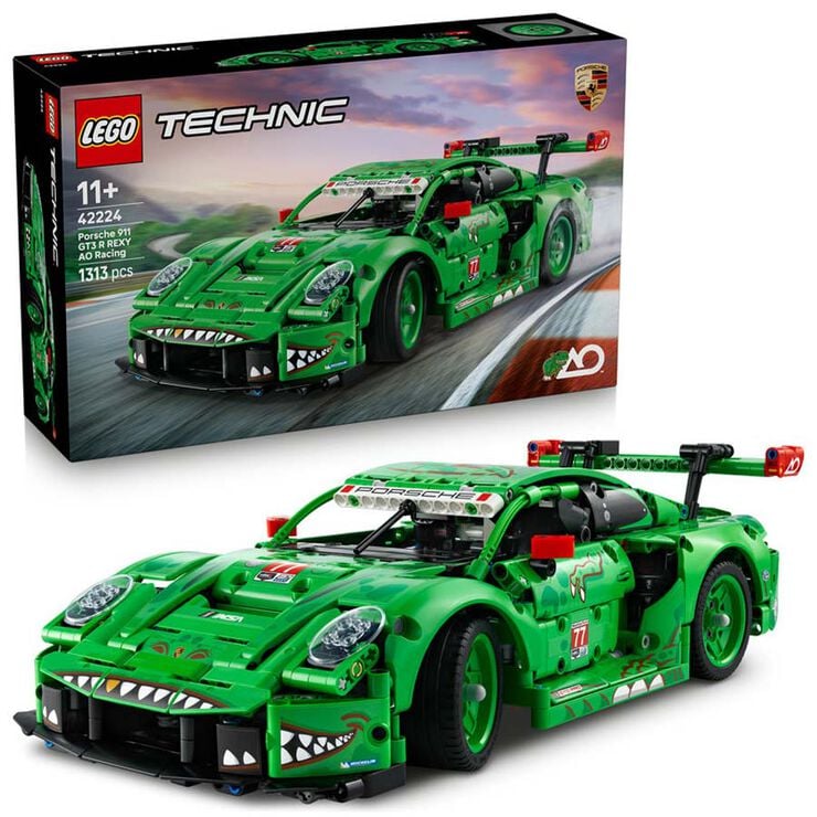 LEGO&reg; Technic Cotxe Porsche 911 GT3 R REXY AO Racing 42224