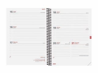 Agenda Escolar Finocam Esp.E10 Sem/Vista Castellano 2026-27 Verde