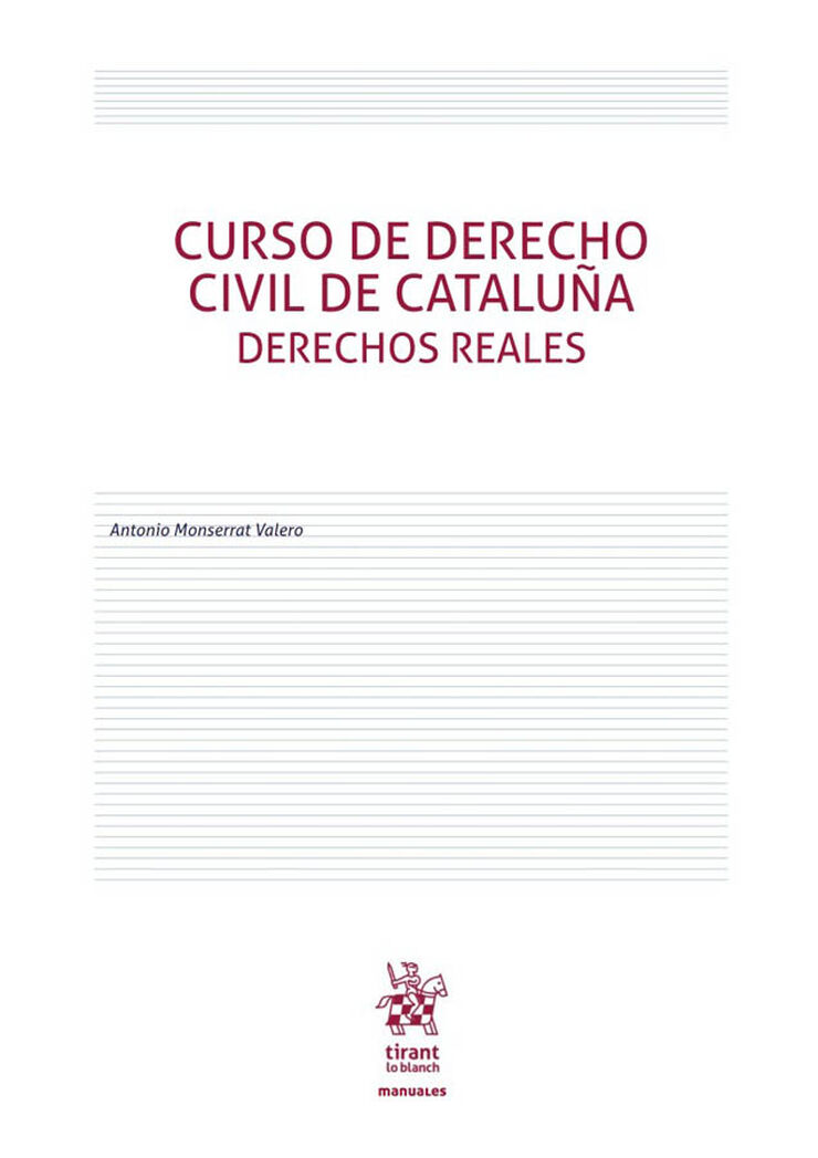 Curso de Derecho Civil de Cataluña Derechos Reales