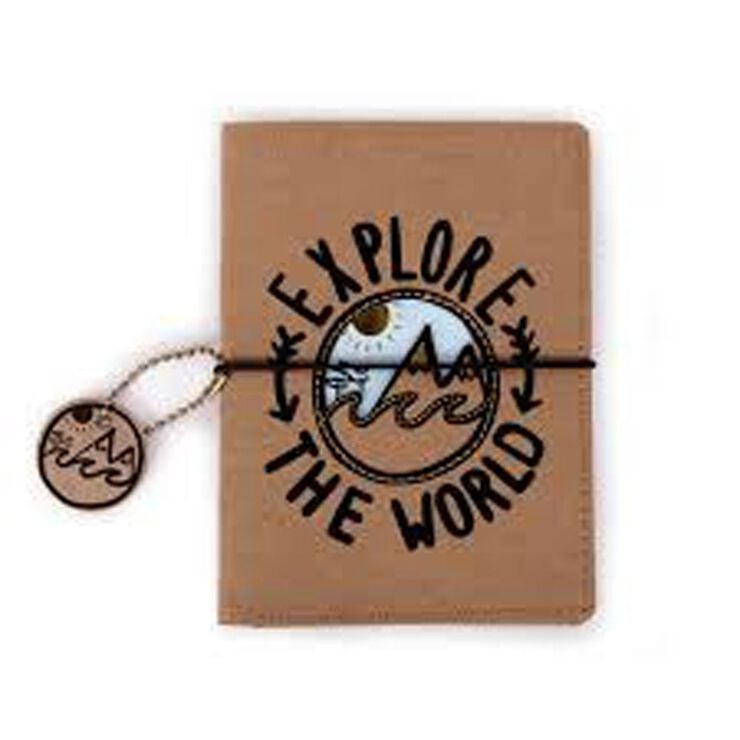 Funda de pasaporte&nbsp;Helio&nbsp;Ferretti&nbsp;Kraft&nbsp;- Exploro