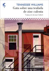 Gata sobre una teulada de zinc calenta Gata sobre una teulada de zinc calenta